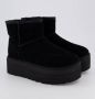 UGG Plateaulaarsjes Classic Mini Platform winterboots plateau laarzen instap laarzen om in te stappen - Thumbnail 5