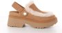 UGG dames clog Esmee Clog suède camel - Thumbnail 1