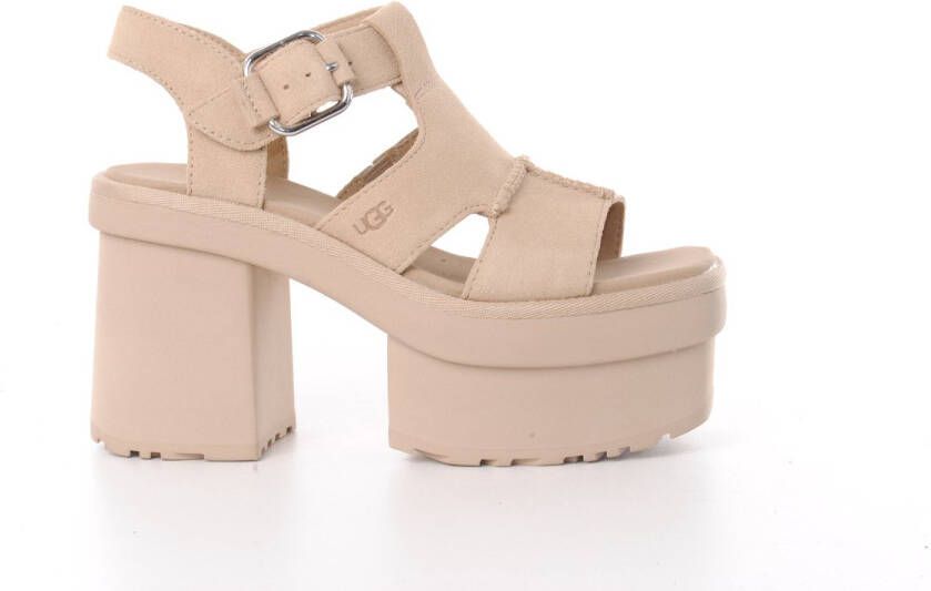 UGG dames sandal boucle new heights beige suède