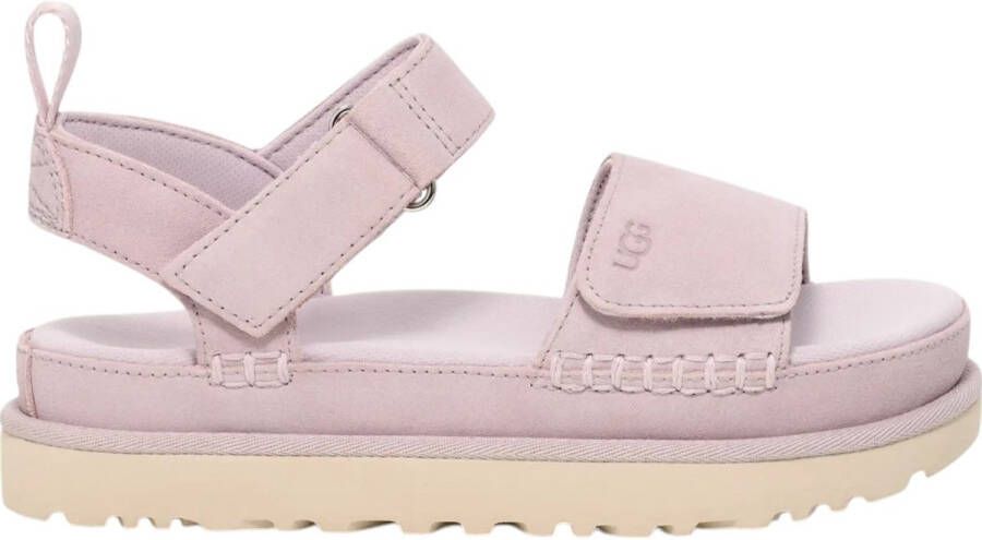UGG Plateausandalen W GOLDENSTAR plateausandaal sandaal met klittenbandsluiting