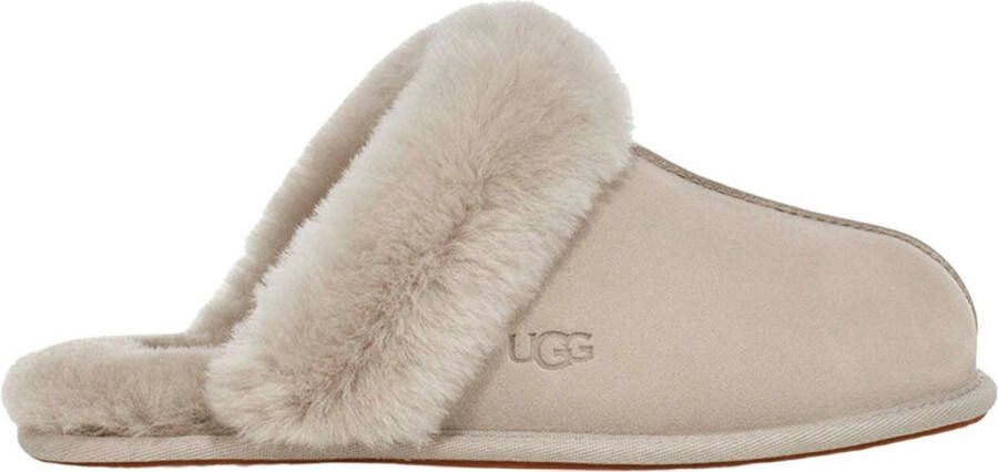 UGG Pantoffels Scuffette II Pantoffels klompen mules flats met bontkraag