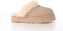 UGG Pantoffels DISQUETTE Huisslippers huisschoen klomp met trendy plateau - Thumbnail 1