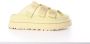 UGG dames slipper Goldenglow in geel rubber - Thumbnail 1