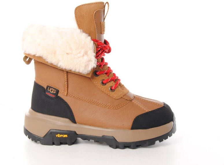 UGG dames veterboot Adirondack Boot Aniv leder chestnut