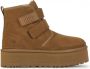 UGG Enkellaarsjes Dames Laarzen Damesschoenen Suède 1130554 Cognac - Thumbnail 1