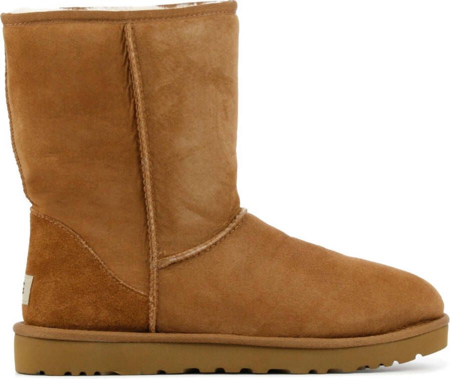 UGG Enkellaarzen Heren Boots Laarzen Herenschoenen Wol Classic short Cognac