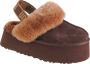 Ugg W Funkette Slippers Dames burnt cedar maat: 40 beschikbare maaten:36 37 38 39 40 41 - Thumbnail 1