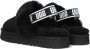 UGG Funkette Pantoffels Sloffen Meisjes Zwart - Thumbnail 1