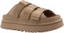 UGG dames slippers Goldenglow slide in naturel rubber - Thumbnail 1