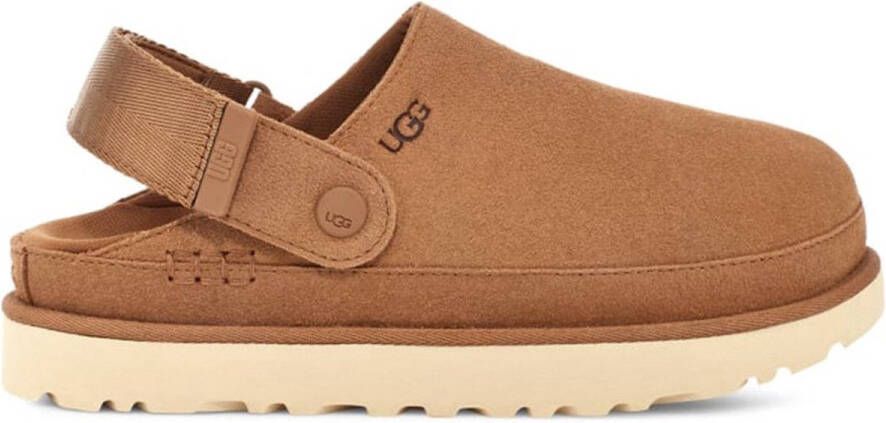 Ugg Goldenstar Clog Sandalen & Slides Dames chestnut maat: 36 beschikbare maaten:36 37 38 39 40 41