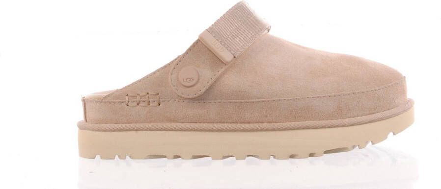 UGG Goldenstar clog suede beige