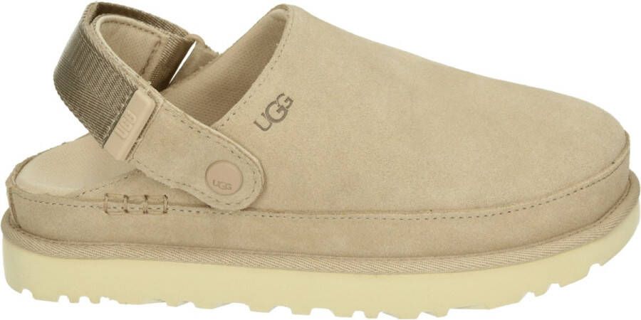 UGG GOLDENSTAR CLOG W Volwassenen Sandalen met hak Dames Sandalen Wit beige