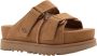 UGG Instappers Dames W Goldenstar Hi Slide Maat: 42 Materiaal: Suède Kleur: Cognac - Thumbnail 3
