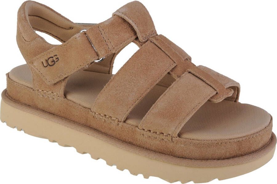 Ugg Sandalen met klittenbandsluiting model 'GOLDENSTAR'