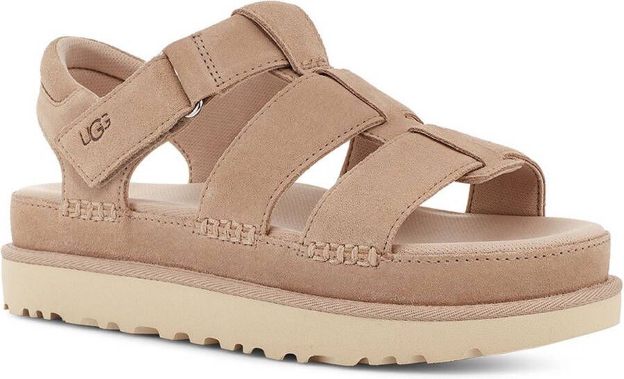 Ugg Sandalen met klittenbandsluiting model 'GOLDENSTAR'