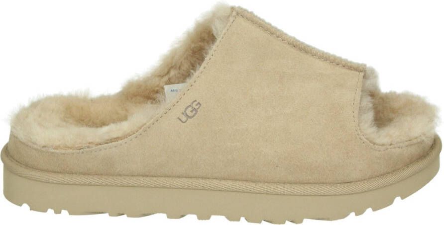 UGG GREENPORT SLIDE W Dames slippers Wit beige