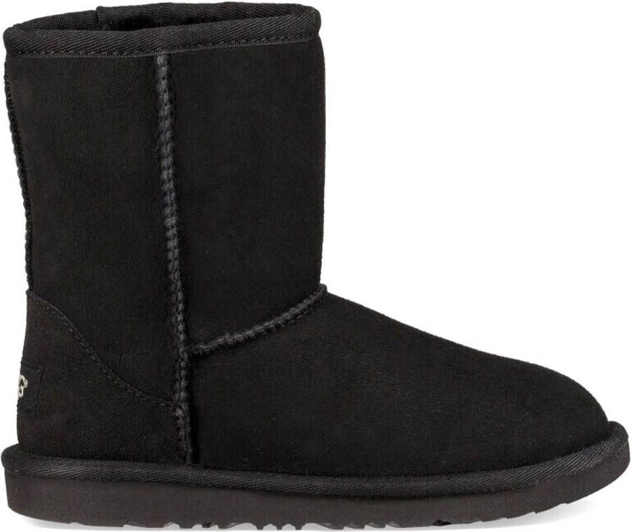 Ugg Classic ll suède enkelboots zwart Suede Effen 32.5