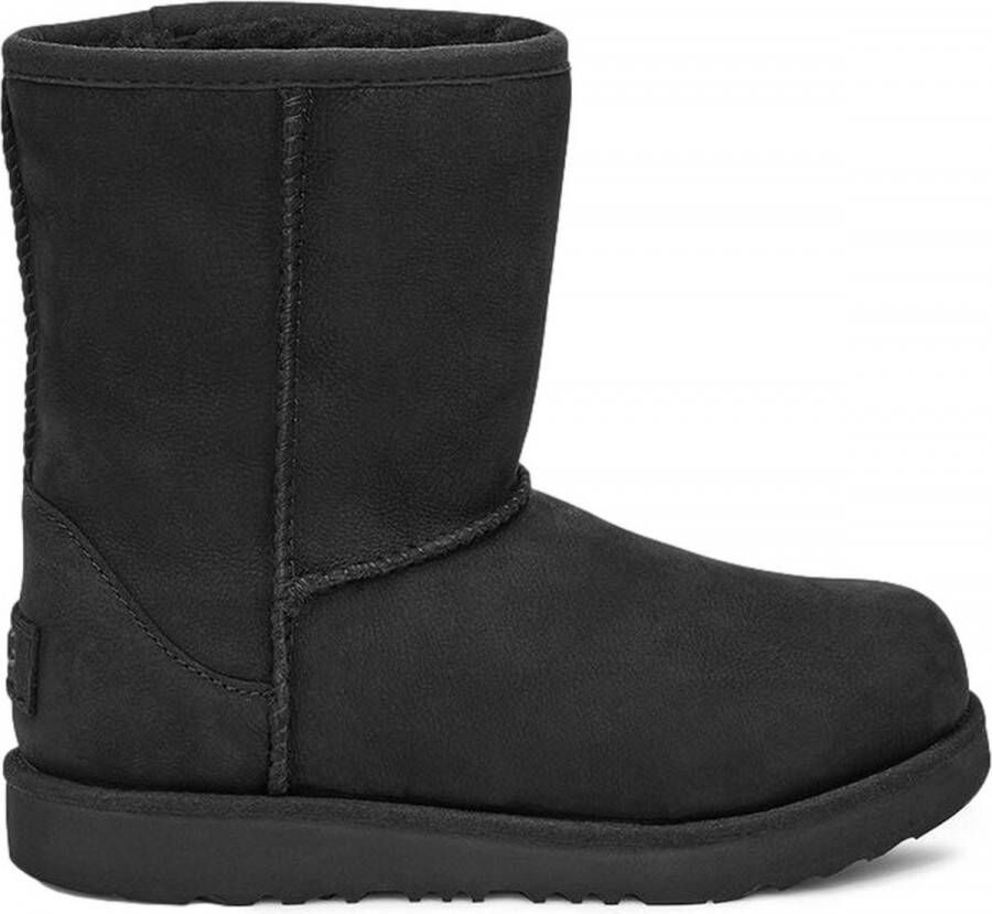 Ugg Classic II enkellaarsje van leer met waterafstotende coating