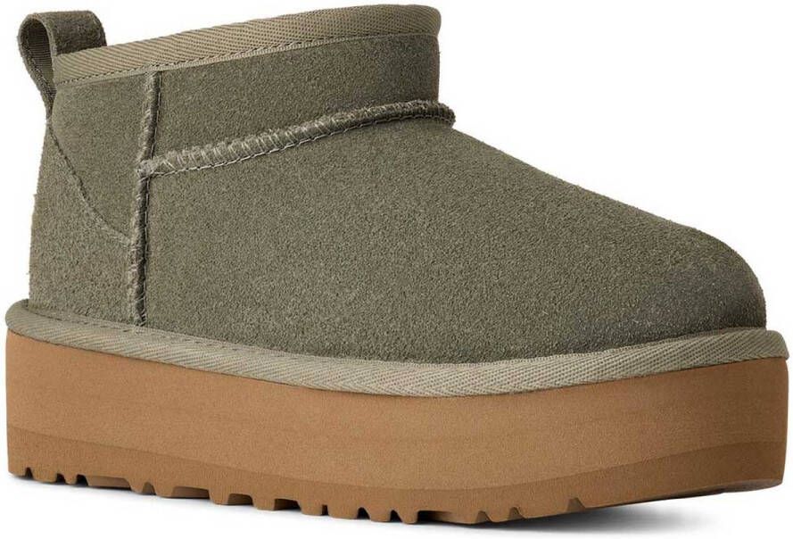 Ugg Kids Classic Ultra Mini Laarzen Groen 1 2