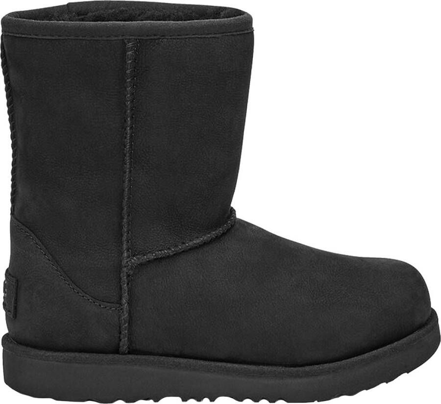 Ugg Classic II enkellaarsje van leer met waterafstotende coating