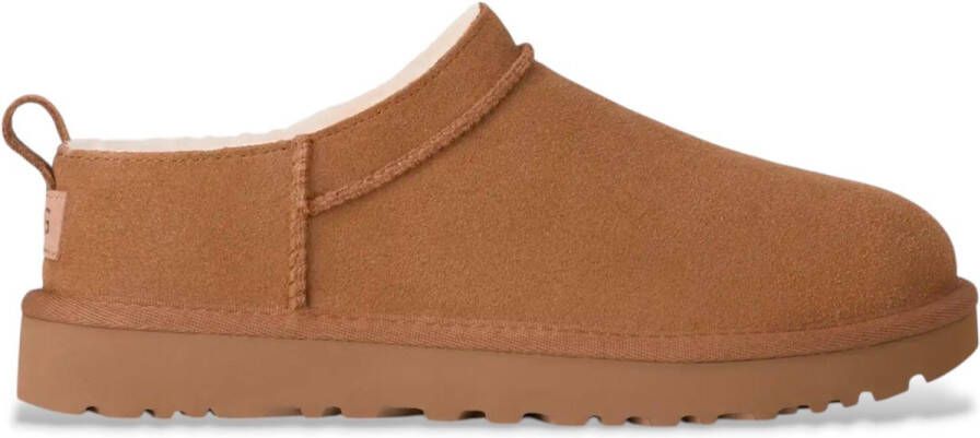 UGG Klassieke Micro bruine enkellaarsjes