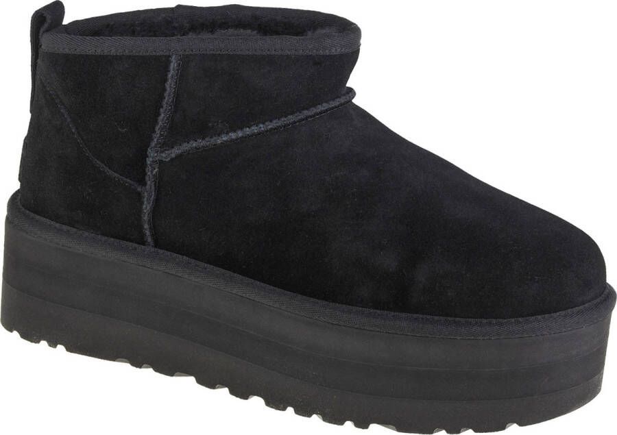 UGG Winterlaarzen Classic Ultra Mini Platform Plateaboots instaplaarzen met plateausool