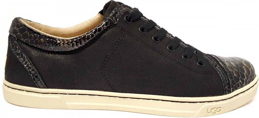 UGG Leather Dames Sneaker Taya 1005569 Black