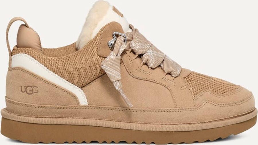 UGG Lage Sneakers W Lowmel Suède Beige