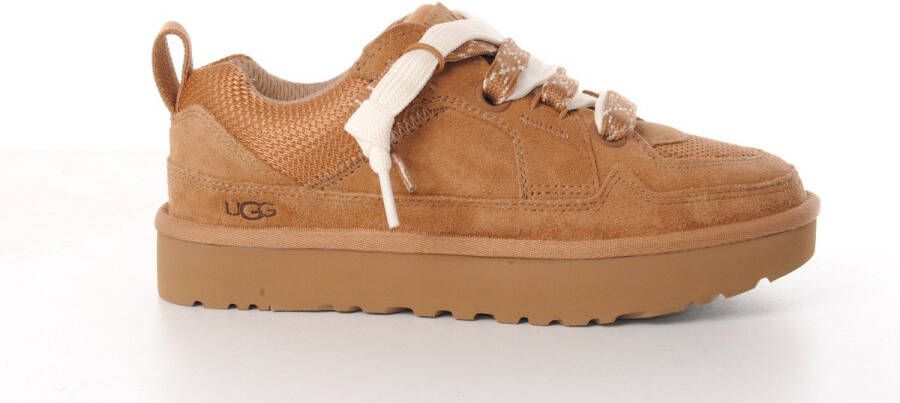Ugg Lo Lowmel sneaker van suède met mesh details