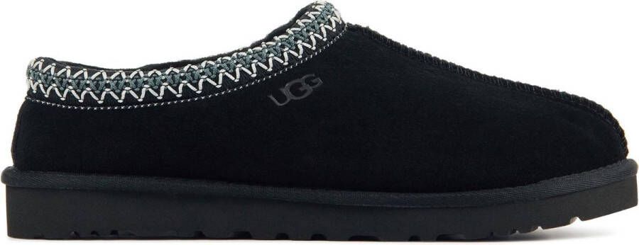UGG Pantoffels Heren Sloffen Instappers Suède Harde zool Dichte hiel 5950 Zwart - Foto 2