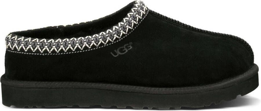UGG Pantoffels Heren Sloffen Instappers Suède Harde zool Dichte hiel 5950 Zwart