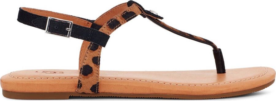 UGG NU 21% KORTING Teenslippers Madeena in animal look