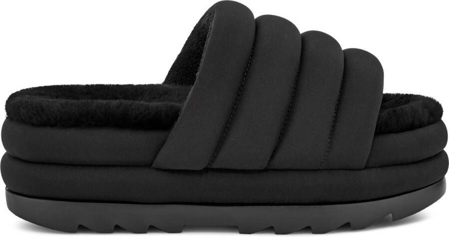 Ugg ‘Maxi Slide’ platform slides Zwart Dames - Foto 2