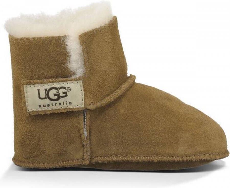 Ugg Erin suède babyboot camel Bruin Jongens Meisjes Suede 16