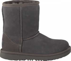Ugg Classic II Short Boot voor Grote Kinderen in Grey Leder