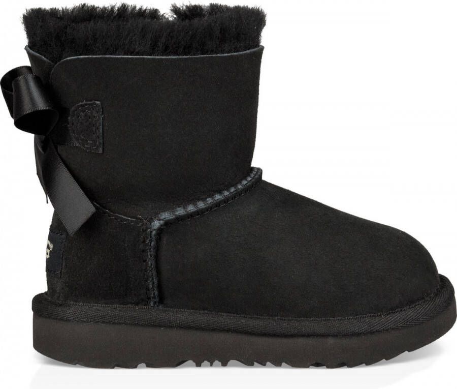 UGG MINI BAILEY BOW II NEW Kinderen meisjes Kleur: Zwart