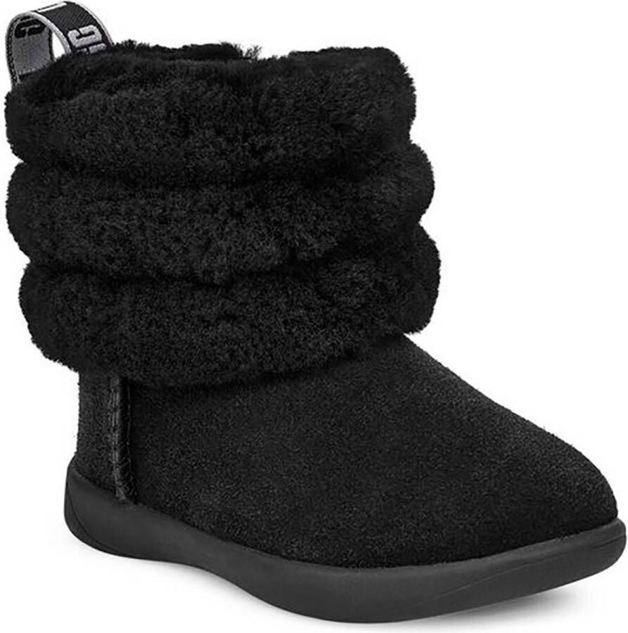 UGG Mini Quilted Fluff Laarzen Black Kinderen