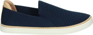 UGG Sammy Dames Instapper Loafers Dames Canvas Navy