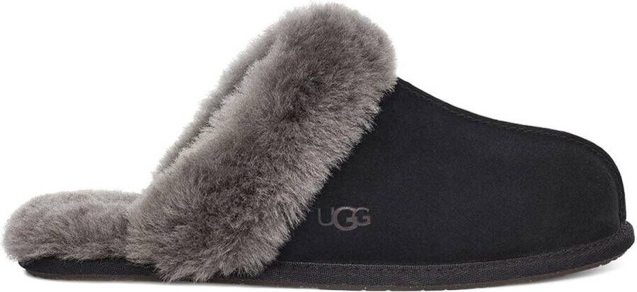 UGG Scuffette II Dames Sloffen Black Grey