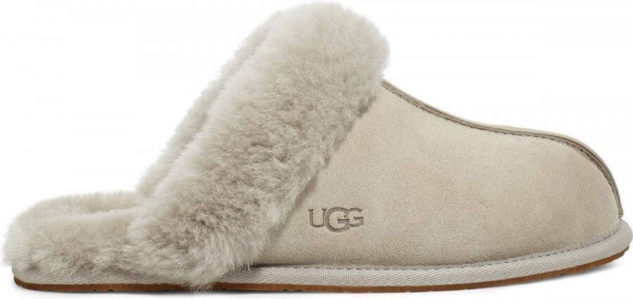UGG Pantoffels Scuffette II Pantoffels klompen mules flats met bontkraag
