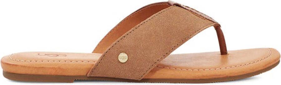 UGG Teenslippers W CAREY FLIP zomerschoen slippers met zachte tussenstuk voor de tenen - Foto 2