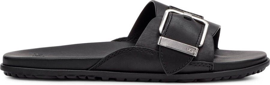 UGG Slippers Dames W Solivan Buckle Slide Maat: 37 Materiaal: Leer Kleur: Zwart - Foto 2