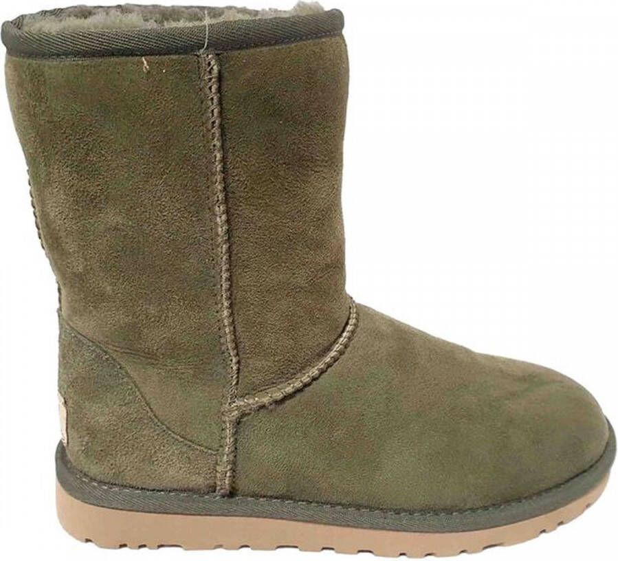 UGG Suede Dames Boot Classic Short 5825 Forest Night (frsn)