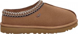 UGG Vrouwen Suède Harde zool Pantoffels dichte Sloffen 5955 Cognac