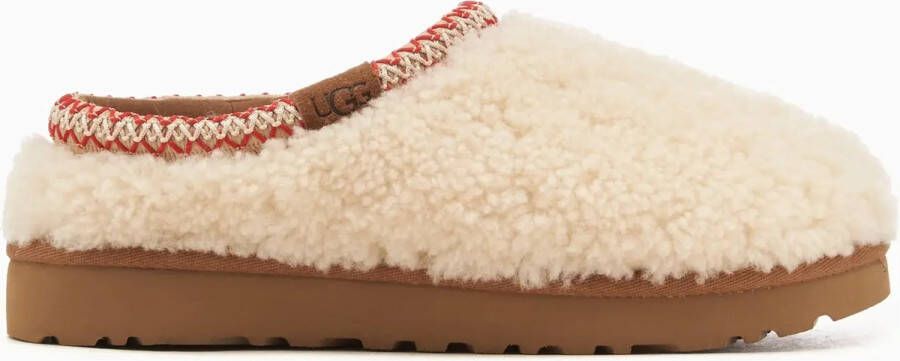 UGG Pantoffels TAS MAXI CURLY clog pantoffel mule met gepolsterde voetbed