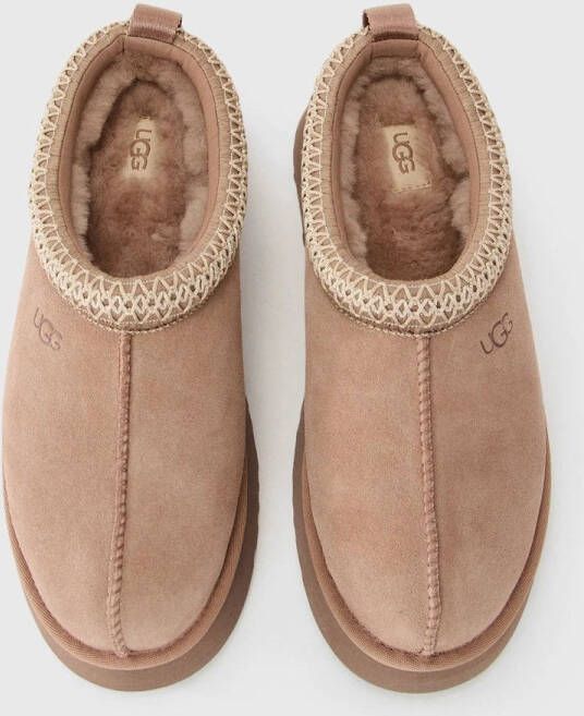 UGG Gezellige Gesloten Teen Slof in Taupe