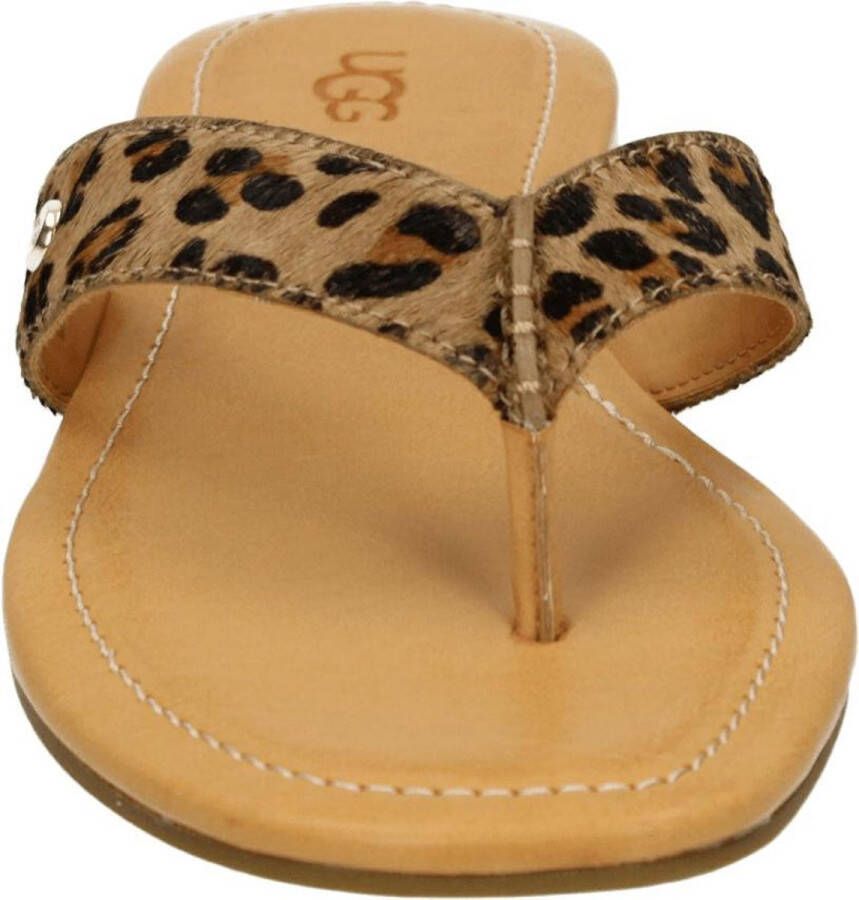 UGG TUOLUMNE LEOPARD W Volwassenen Dames slippersPopulaire damesschoenen Pantoffel Kleur Bruin