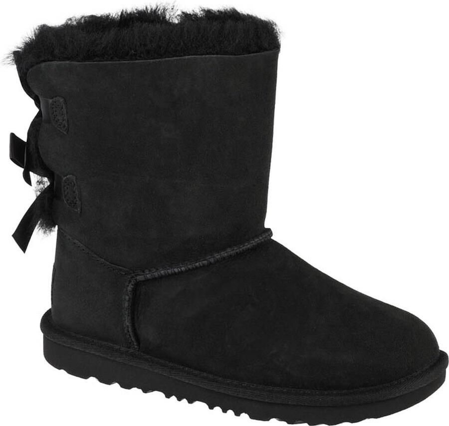 UGG Bailey Bow II Kids 1017394K-BLK voor meisje Zwart Laarzen Sneeuw laarzen - Foto 2