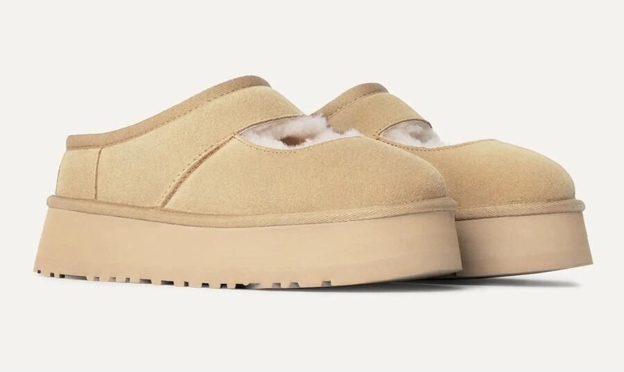 UGG Clogs BEA MARY JANE plateau schoen loafer instap sandaal - Foto 2