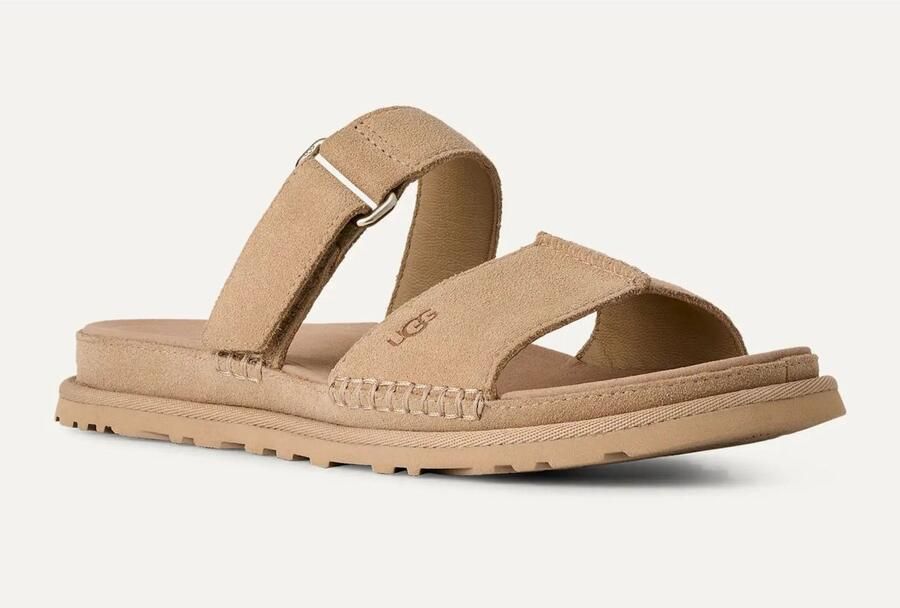 UGG Beige Goldengaze Slide Slippers Beige